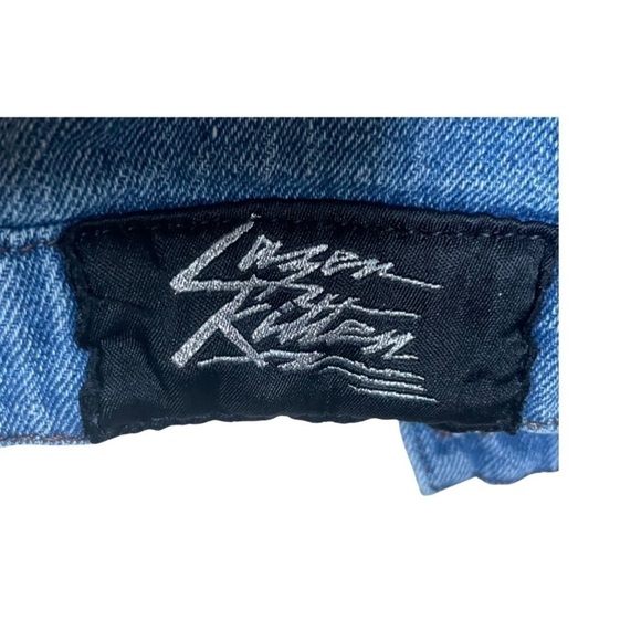 FOREVER 21 x LAZER KITTEN Got Me Pizza Classic Jean Jacket Girls Size 11/12. - Picture 7 of 16